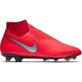 Kopačky Nike Phantom Vsn Pro Df Fg M AO3266-600 vícebarevný červený
