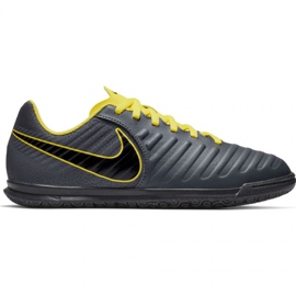 Sálová obuv Nike Tiempo Legend 7 Club Ic Jr AH7260-070 šedá šedé