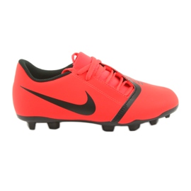 Kopačky Nike Phantom Venom Club Fg Jr AO0396-600 vícebarevný pomeranče a červené