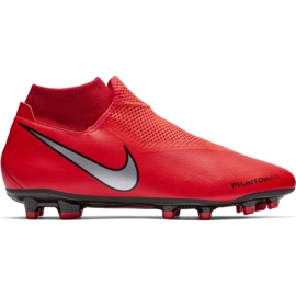 Kopačky Nike Phantom Vsn Academy Df FG / MG M AO3258-600 červený červený