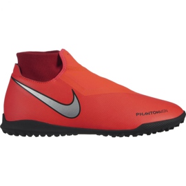 Kopačky Nike Phantom Vsn Academy Df Tf M AO3269-600 vícebarevný červený