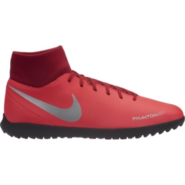 Kopačky Nike Phantom Vsn Club Df Tf M AO3273-600 vícebarevný červený