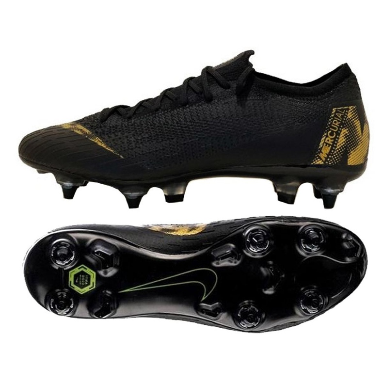 Kopačky Nike Mercurial Vapor 12 Elite Sg Pro Ac M AH7381-077 černá černá Kopačky Nike Mercurial Vapor 12 Elite Sg Pro Ac M AH7381-077 černá černá