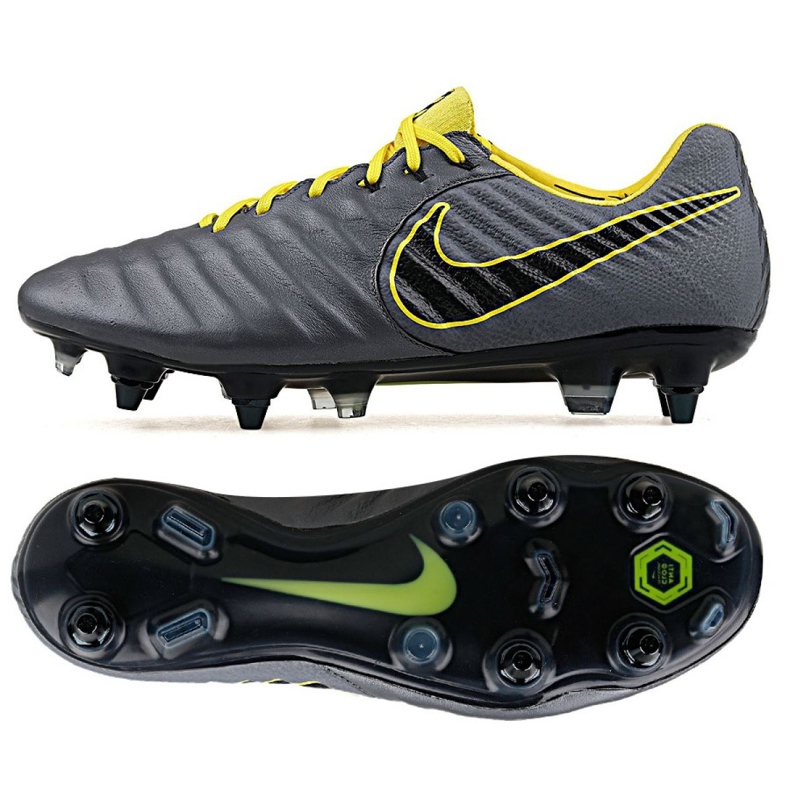Kopačky Nike Tiempo Legend 7 Elite Sg Pro Ac M AR4387-070 vícebarevný šedá Kopačky Nike Tiempo Legend 7 Elite Sg Pro Ac M AR4387-070 vícebarevný šedá