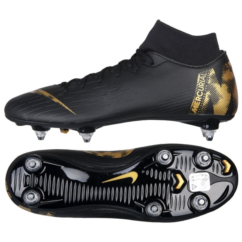 Kopačky Nike Mercurial Superfly 6 Academy Sg Pro M AH7364-077 černá černá