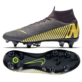Kopačky Nike Mercurial Superfly 6 Elite SG-Pro Ac M AH7366-077 vícebarevný černý