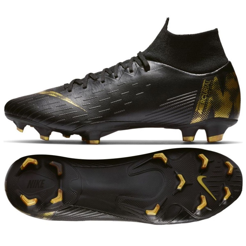 Kopačky Nike Mercurial Superfly 6 Pro Fg M AH7368-077 černá černá Kopačky Nike Mercurial Superfly 6 Pro Fg M AH7368-077 černá černá