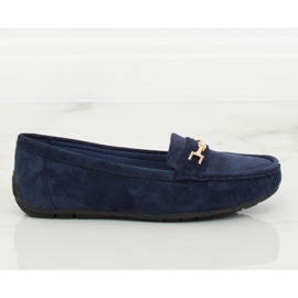 Dámské mokasíny námořní modrá R819 Navy II-GAT námořnická modř