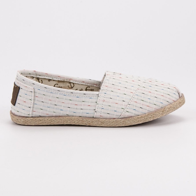 Baby espadrilles se vzorem hnědý
