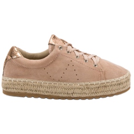 Seastar Svázané espadrilky růžový