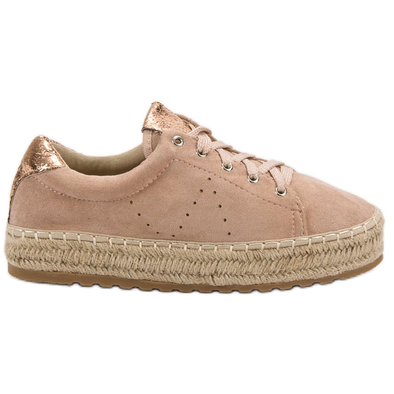 Seastar Svázané espadrilky růžový