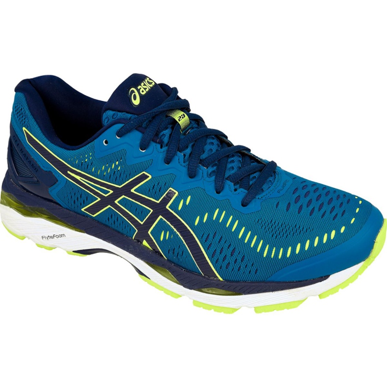 Běžecké boty Asics Gel-KAYANO 23 M T646N-4907 námořnická modrá modrý žlutá Běžecké boty Asics Gel-KAYANO 23 M T646N-4907 námořnická modrá modrý žlutá