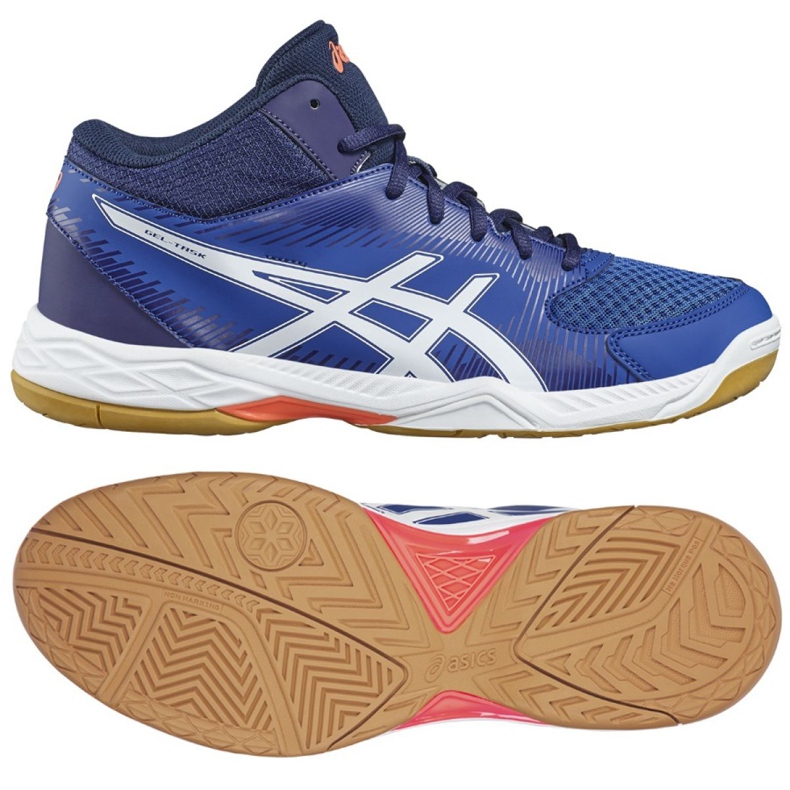 Volejbalové boty Asics Gel Task M B703Y 4901 vícebarevný modrý