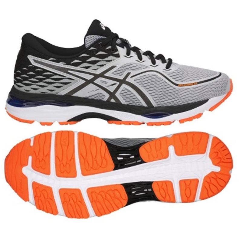 Asics Běžecké boty Ascis Gel Cumulus 19 M T7B3N-9601 černá šedá