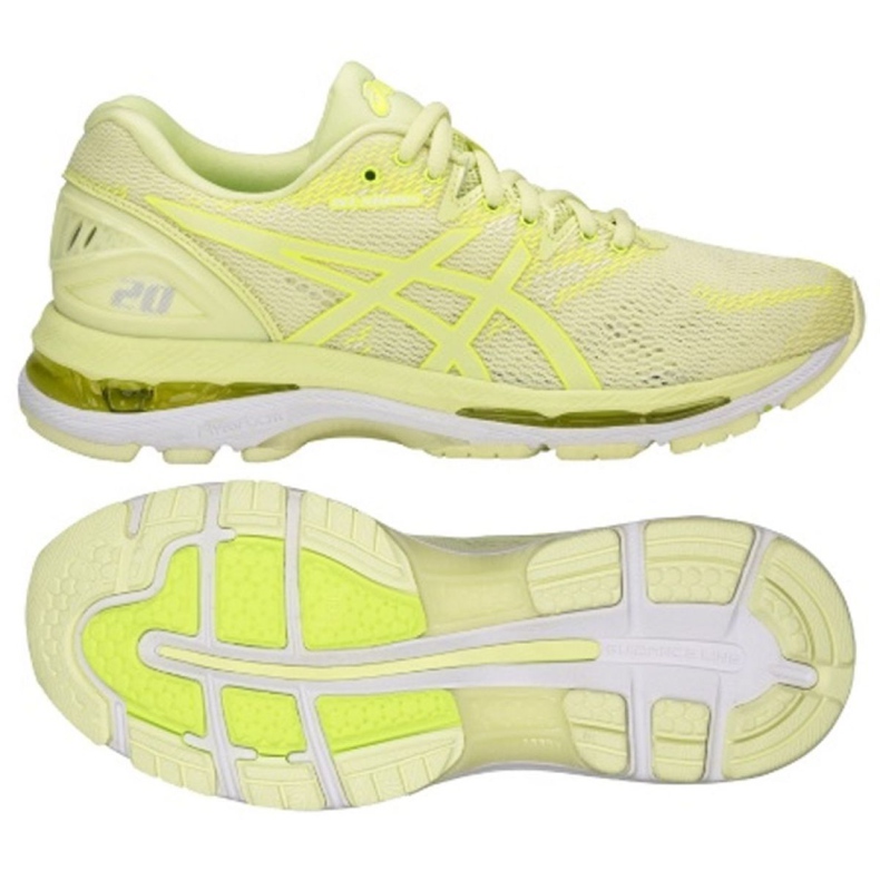 Běžecké boty Asics Gel Nimbus 20 W T850N-8585 žlutá Běžecké boty Asics Gel Nimbus 20 W T850N-8585 žlutá