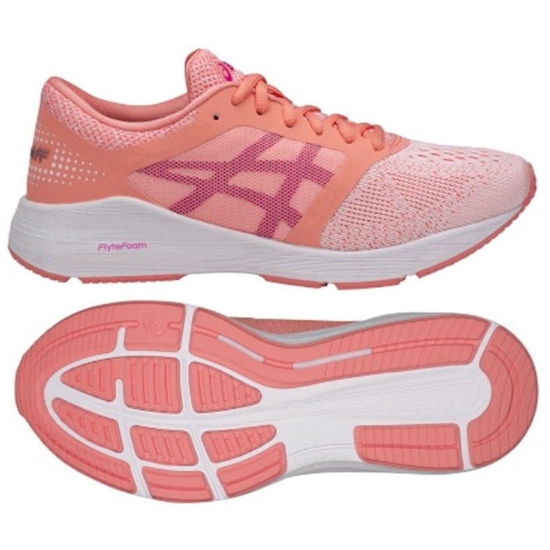 Běžecké boty Asics Road Hawk Ff W T7D7N-0620 růžový