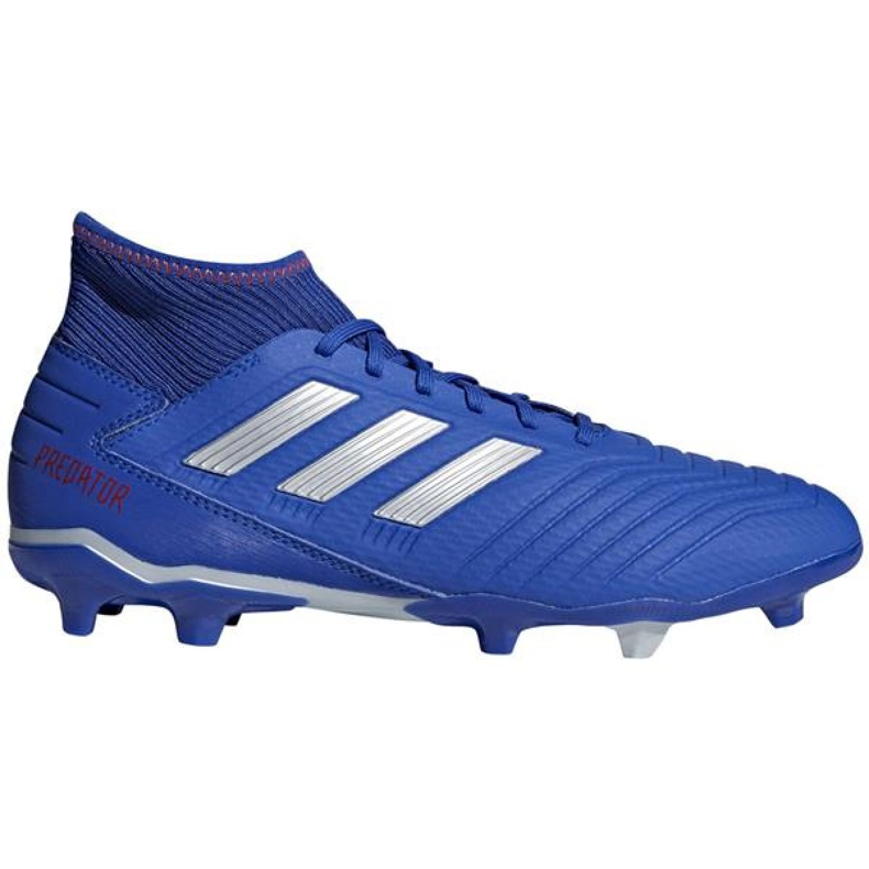 Kopačky Adidas Predator 19.3 Fg M BB8112 vícebarevný modrý