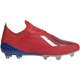 Kopačky Adidas X 18.1 Fg M BB9347 červený červený
