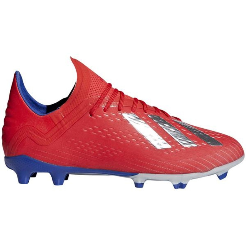 Kopačky Adidas X 18.1 Fg Jr BB9353 červené červené
