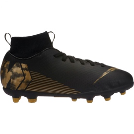 Kopačky Nike Mercurial Superfly 6 Club Mg Jr AH7339-077 vícebarevný černý