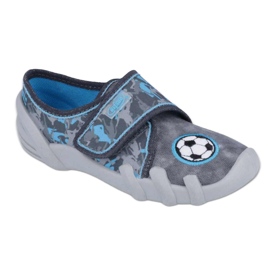 Fotbalová aplikace pro dětské pantofle Befado 273x259 modrý