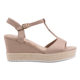 Seastar Béžové sandály Espadrilles béžový