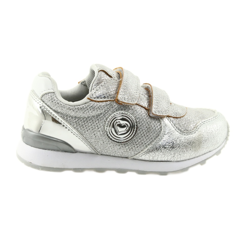 Sportovní obuv American Club ES26 stříbrná šedá