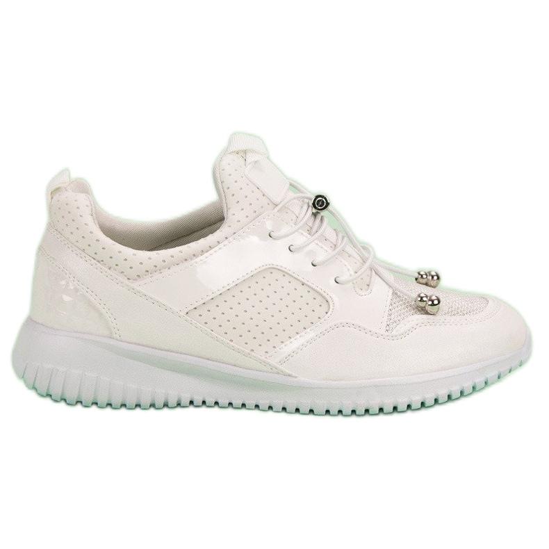 Sportovní obuv se stahovací šňůrkou bílý Sportovní obuv se stahovací šňůrkou bílý