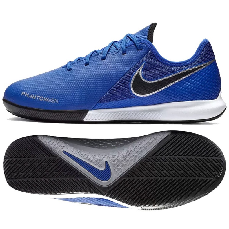 Sálová obuv Nike Phantom Vsn Academy Ic Jr AR4345-400 modrý modrý