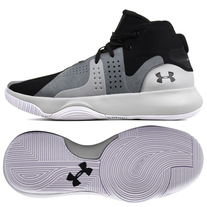Basketbalové boty Under Armour Ua Anomaly M 3021266-003 vícebarevný černá