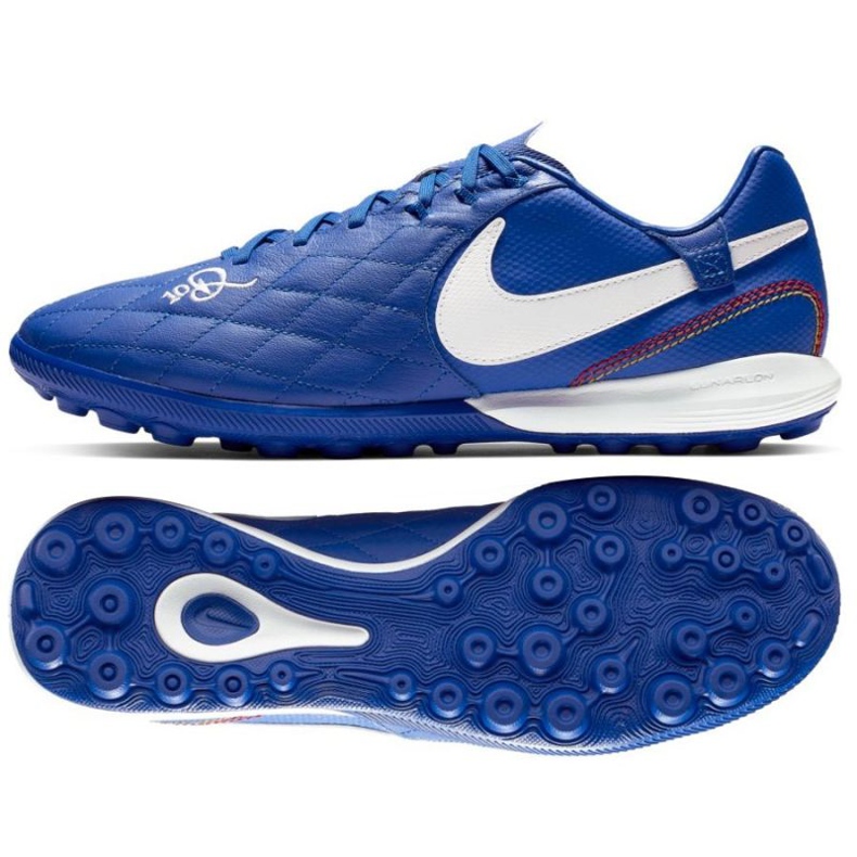 Kopačky Nike Tiempo Lunar LegendX 7 Pro 10R Tf M AQ2212-410 modrý modrý