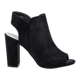 Seastar Černé uzavřené sandály černý