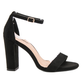 Seastar Sexy sandály na baru černý