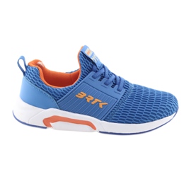 Nazouvací sportovní obuv Bartek 58110 Blue modrý oranžový Nazouvací sportovní obuv Bartek 58110 Blue modrý oranžový