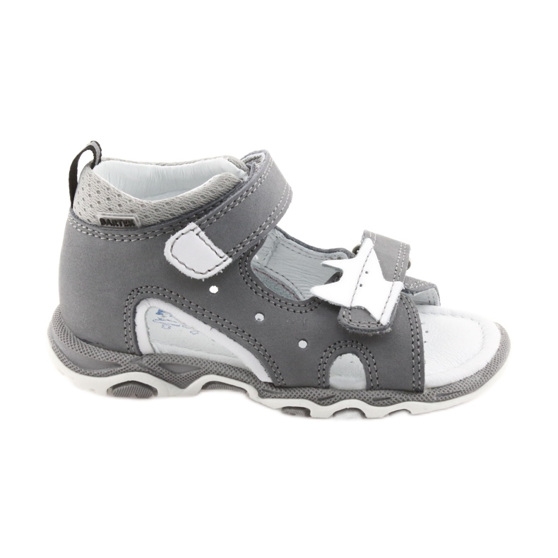 Sandály chlapecké vodnice Bartek 51489 šedá bílý Sandály chlapecké vodnice Bartek 51489 šedá bílý