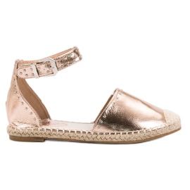 Best Shoes Espadrilky s tryskami žlutá