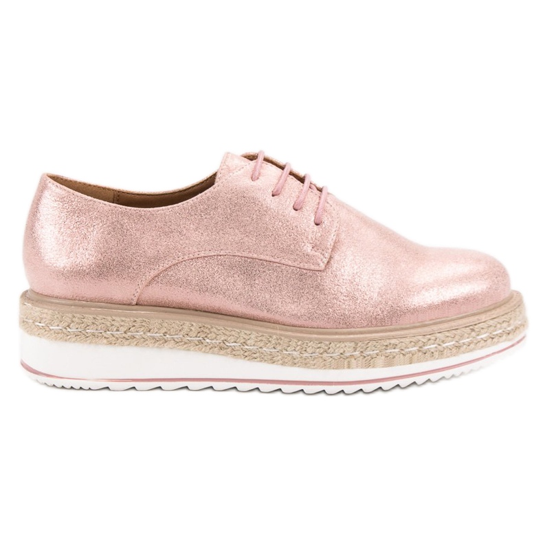 Clowse Růžové espadrilky růžový