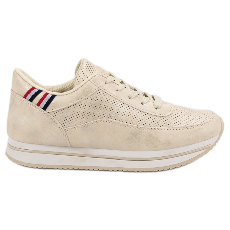 Pohodlná sportovní obuv hnědý Pohodlná sportovní obuv hnědý