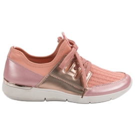 Nazouvací sportovní obuv růžový Nazouvací sportovní obuv růžový