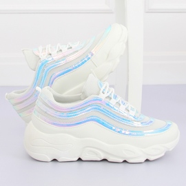 Bílá sportovní obuv LA52P White II-GAT bílý