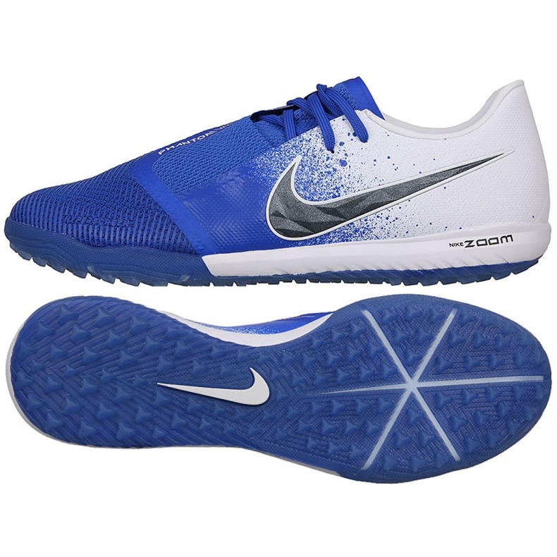 Kopačky Nike Zoom Phantom Venom Pro Tf M BQ7497-104 vícebarevný modrý