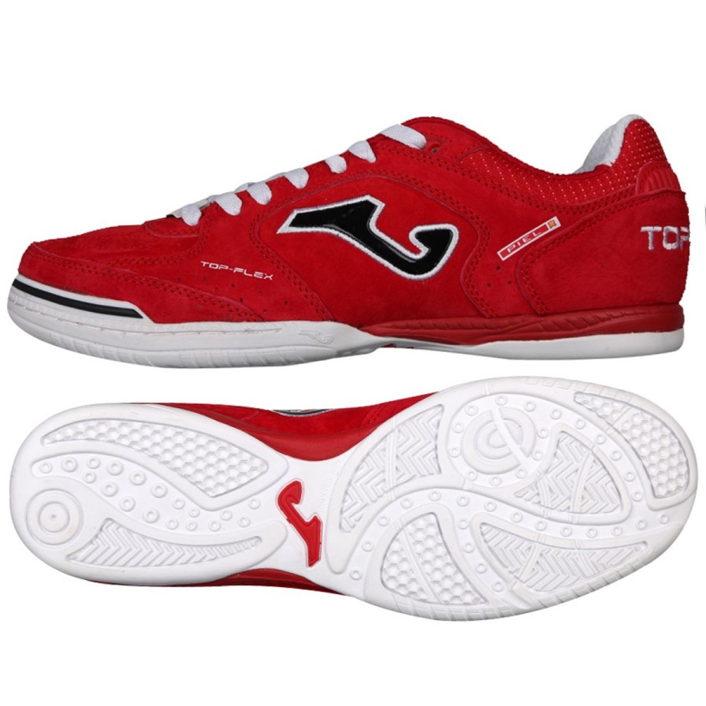 Sálová obuv Joma Top Flex Nobuck 806 TOPNS.806.IN červené červené