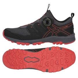 Běžecké boty Asics Gel Fuji Rado M T7F2N-020 černý