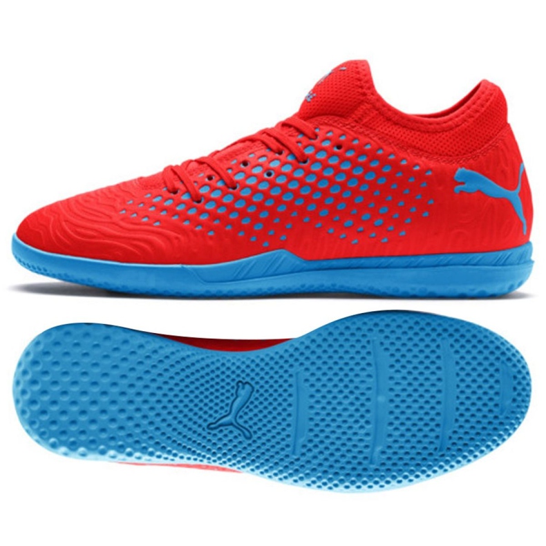 Sálová obuv Puma Future 19.4 It M 105549 01 vícebarevný červené