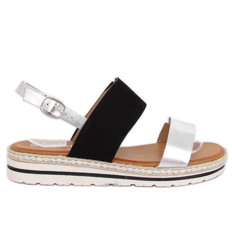 Černé dámské sandály F056 Black černá
