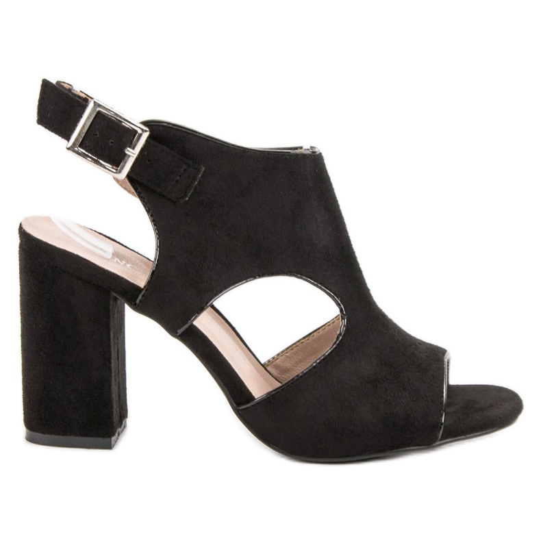Uzavřené sandály VINCEZA černá Uzavřené sandály VINCEZA černá