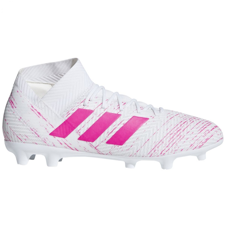 Kopačky Adidas Nemeziz 18.3 Fg M BB9436 bílý bílý