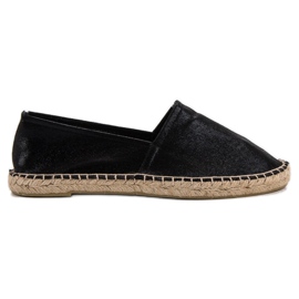 Cm Paris Textilní espadrilky černý