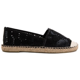Cm Paris Textilní espadrilky černý