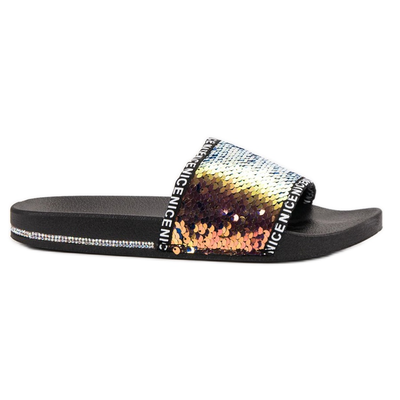 Seastar Flitrové pantofle vícebarevný žlutá